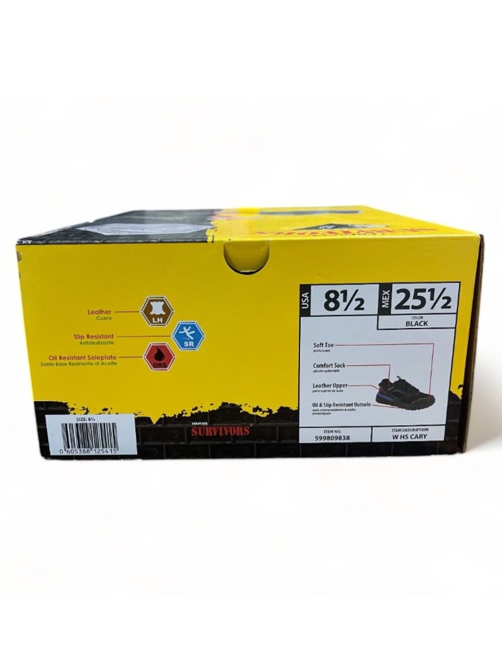 NWT Herman Survivors Women S Cary Soft Toe Work Shoes, Size 8.5 - Picture 12 of 12